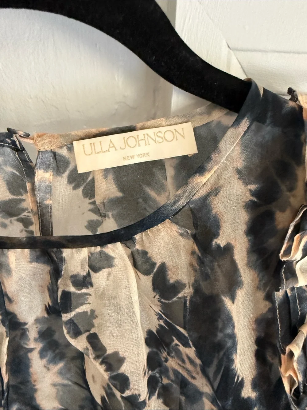 Ulla Johnson sheer blouse